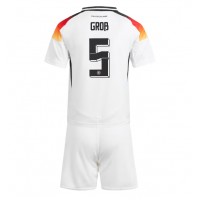 Camiseta Alemania Pascal Gross #5 Primera Equipación Replica Eurocopa 2024 para niños mangas cortas (+ Pantalones cortos)